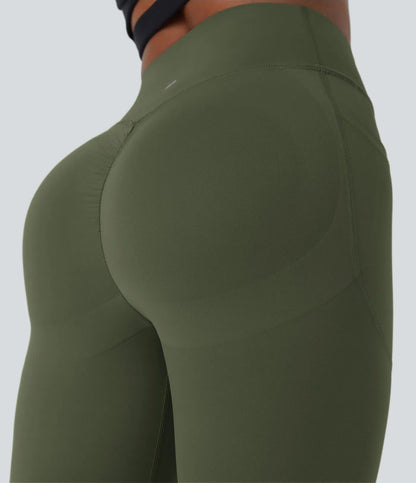 High Waisted Tummy Control Shaping Training Leggings