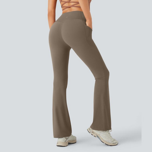Ultra Sculpt High Waisted Tummy Control Flare Leggings