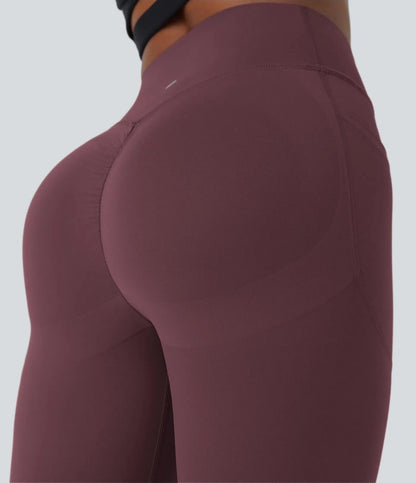 High Waisted Tummy Control Shaping Training Leggings